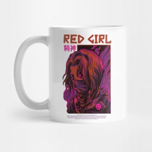 Red Girl Mug